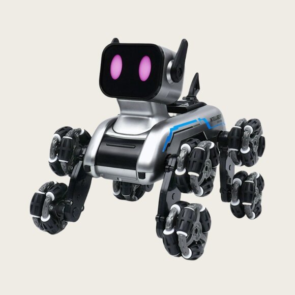 8WD Remote Control Cars Robot Dog Rc Car with Light & Sound Toys for Age 6-13 - Picture 2 of 10